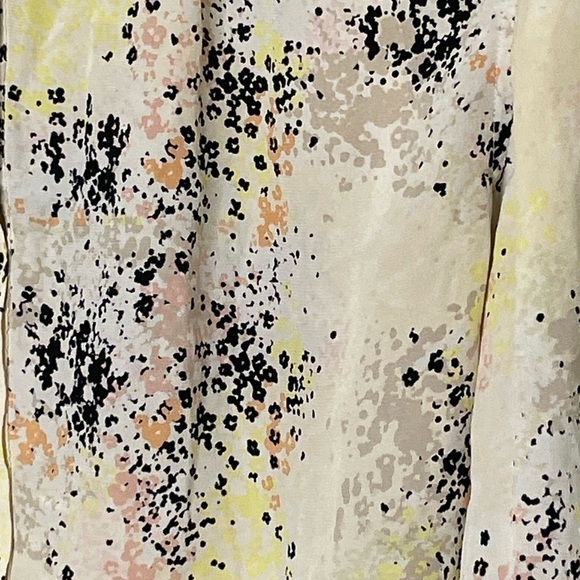 Equipment blouse silk long sleeve sz medium Causette pink in ecru - Picture 5 of 8